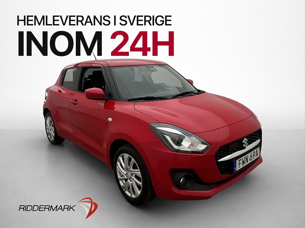 Suzuki Swift Hybrid 83hk Kamera Bluetooth Farthållare AC