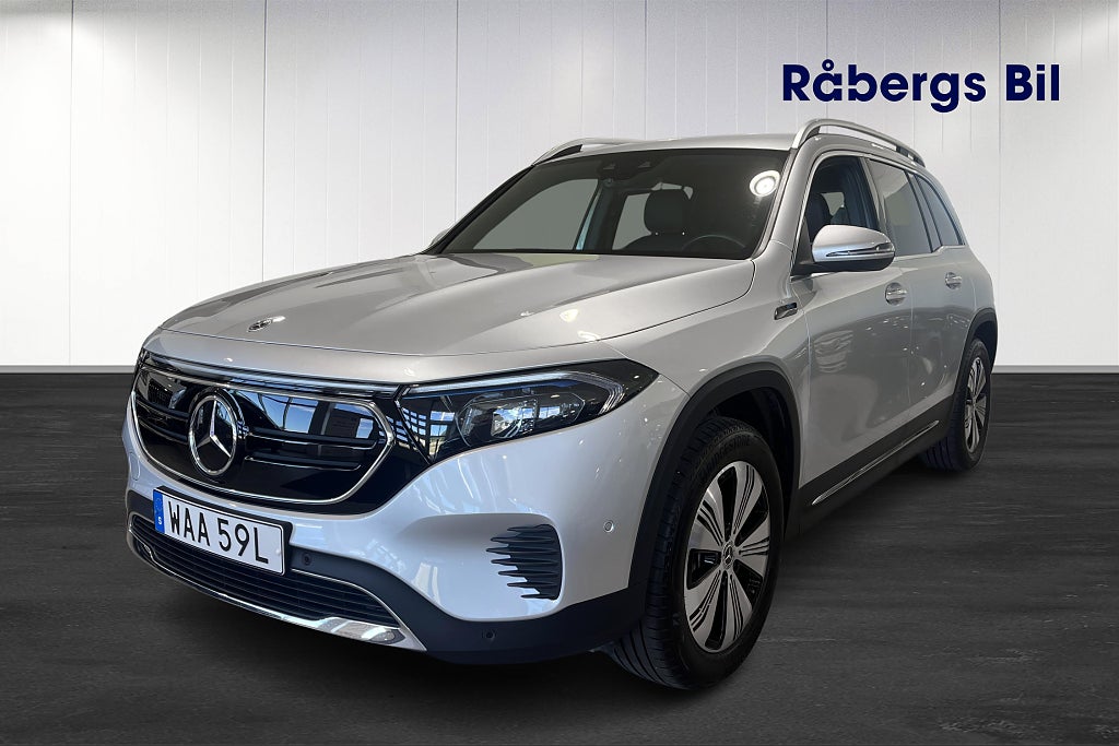Mercedes-Benz EQB 300 4MATIC 7-sits, Adaptiv farthållare, Värmare