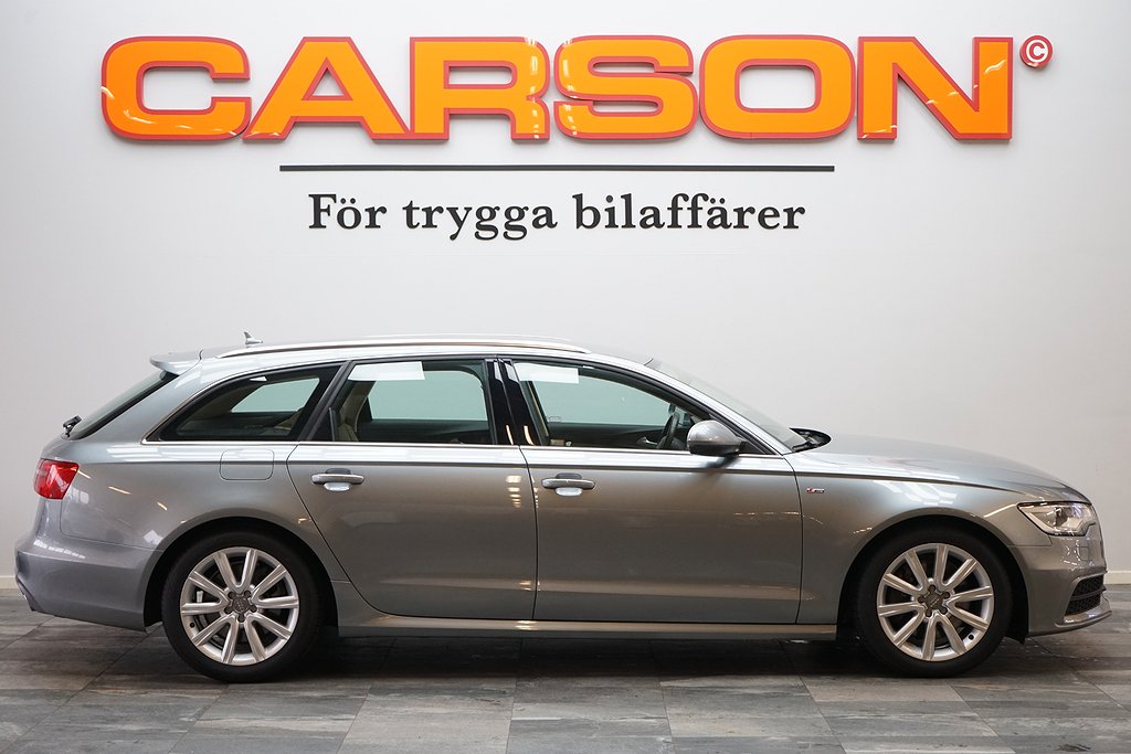Audi A6 3.0 TDI Q S-line Läder Navi Värmare Drag Q S-line Läder Navi Värmare Drag
