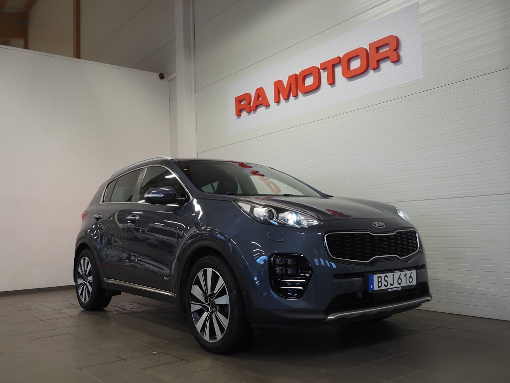 Kia Sportage 2.0 CRDi AWD GT-Line Skinn Navi M-Värm B-Kamera 2017