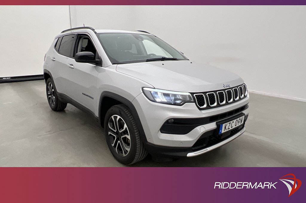 Jeep Compass 4xe 190hk Limited Kamera Rattvärme Adap-fart