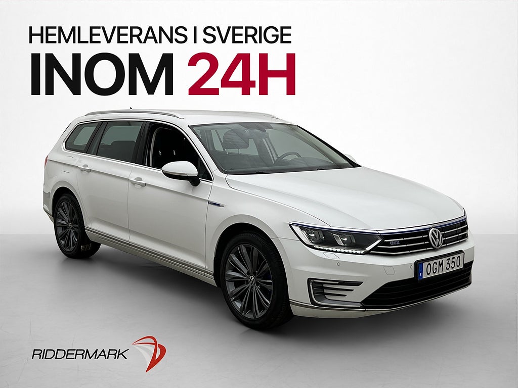 Volkswagen Passat GTE 1.4 TSI 218hk P-Värmare B-Kamera Drag