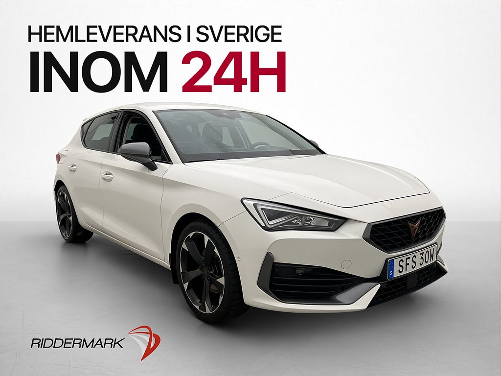 Cupra Leon eTSI 150hk Cupra Paket Cockpit Kamera CarPlay