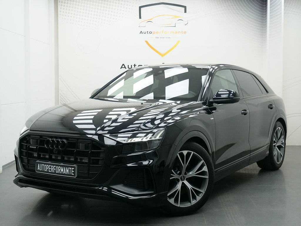 Audi Q8 50 TDI Quattro S Line Värmare Luft-f B&O 360* 286hk