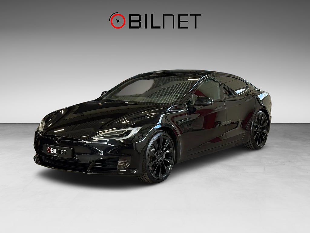 Tesla Model S 100D Pano Carbon 21" Luftfjädring HiFi Facelift Upg-AP