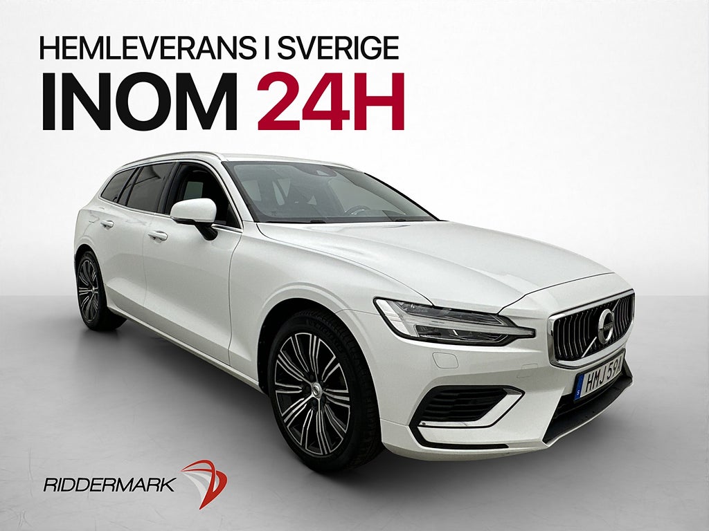 Volvo V60 T6 AWD 341hk Inscription Navi Kamera Värmare Drag