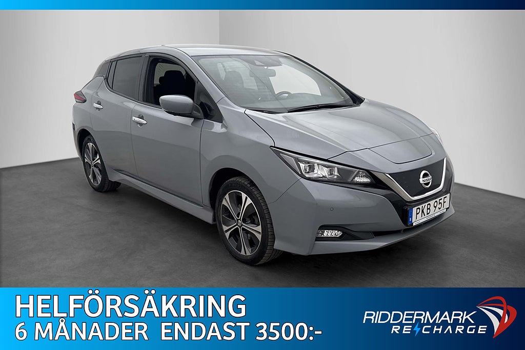 Nissan Leaf e+ 62 kWh N-Connecta Värmare 360° Rattvärme Navi
