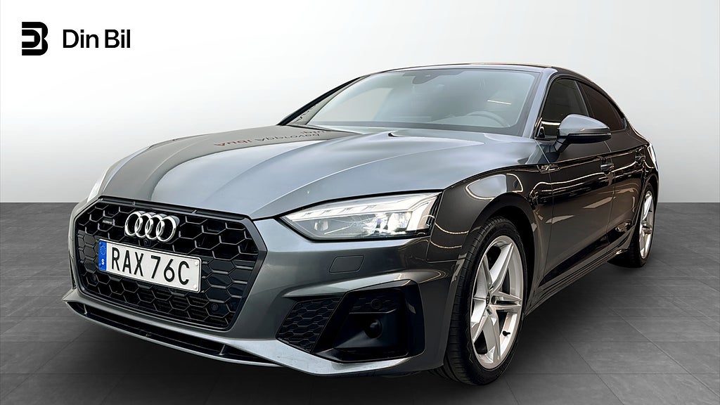 Audi A5 Sportback 45 TFSI quattro S-line 265hk/360kamera/Evolutionsp