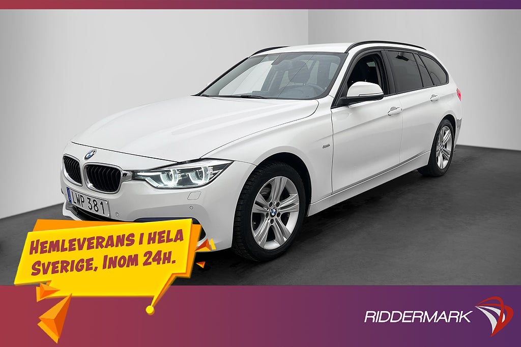 BMW 320 d xDrive 190hk Sport line HiFi Drag Rattvärme M-Ratt
