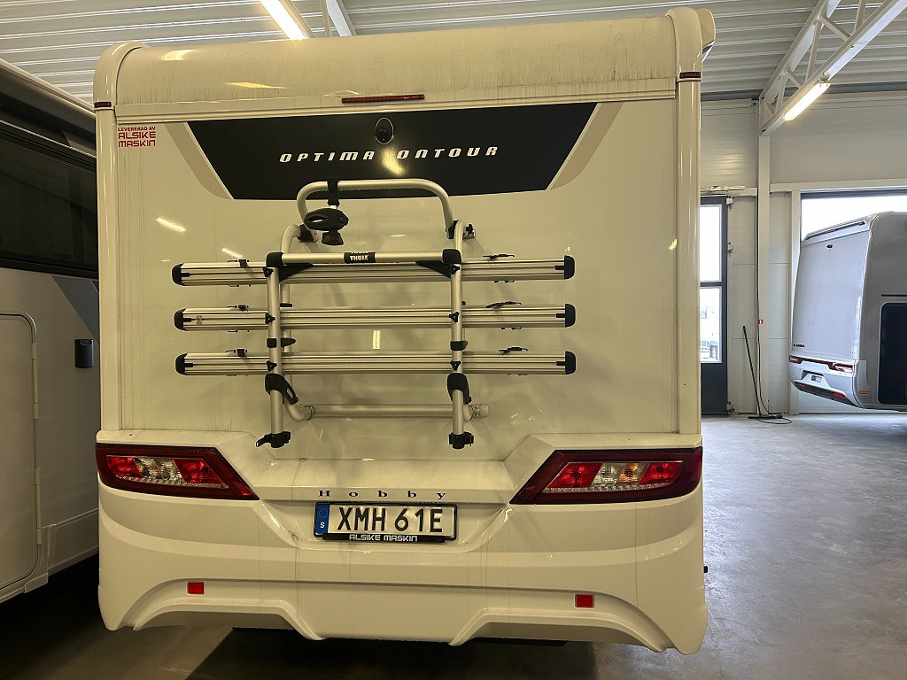 Hobby Optima on tour T65 / Taksäng / Våningssäng / 6bältad / - Hobby