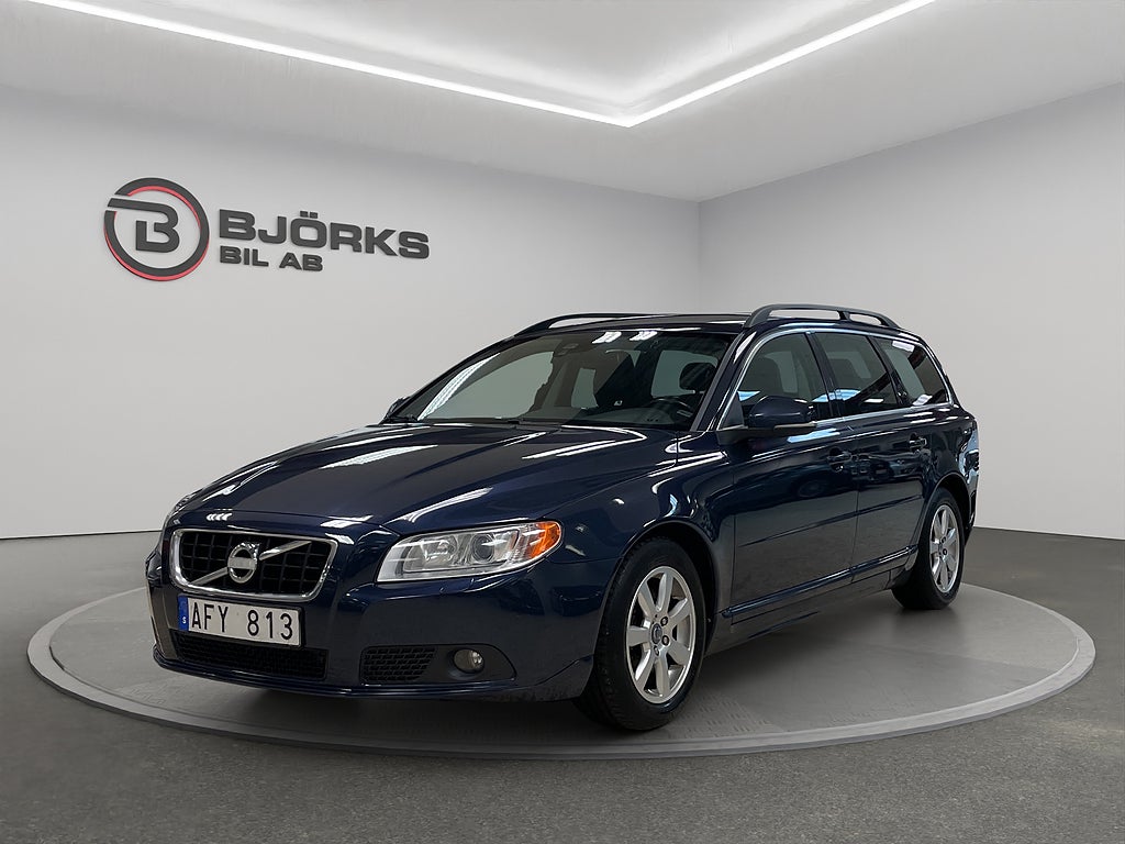 Volvo V70 D3 Momentum 1Brukare Drag Värmare Skinn PDC Nyservad 136hk