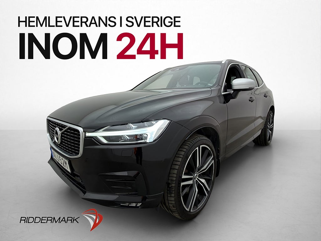 Volvo XC60 T5 AWD R-Design VOC Värmare  Kamera Elstolar Navi