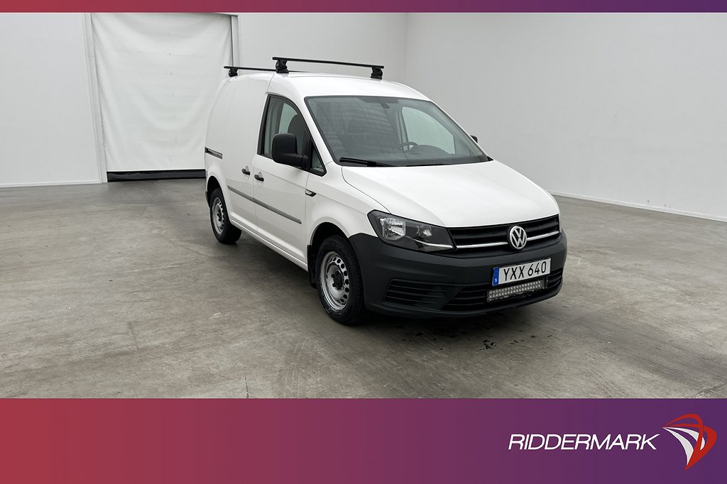 Volkswagen Caddy 2.0TDI Värmare Dragkrok Takräcke Moms