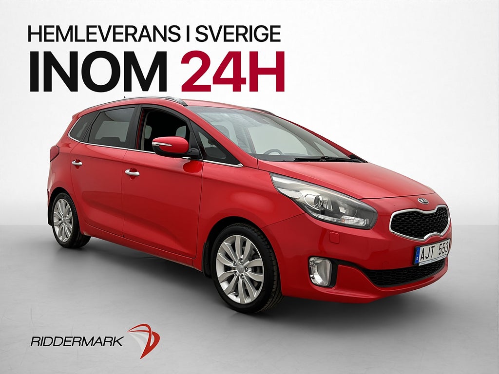 Kia Carens 136hk 7-Sits Sensorer Rattvärme Farthåll 0,6l/mil