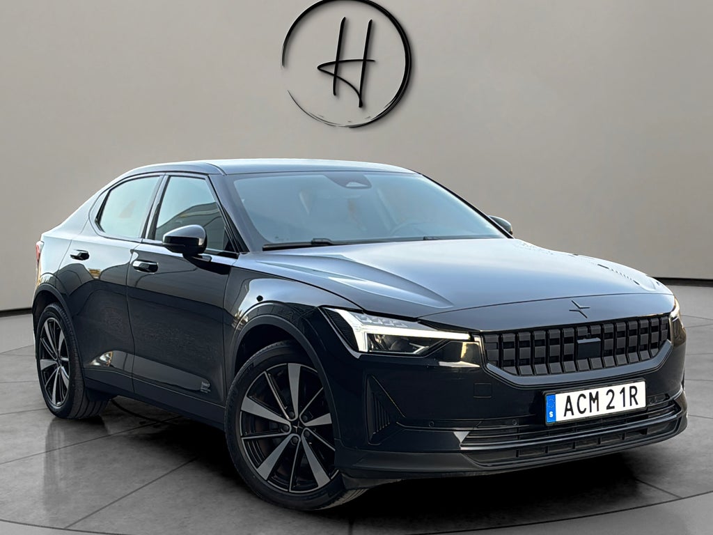 Polestar 2 Long Range 1-Ägare Kamera Dragkrok Google tjänster MOMS