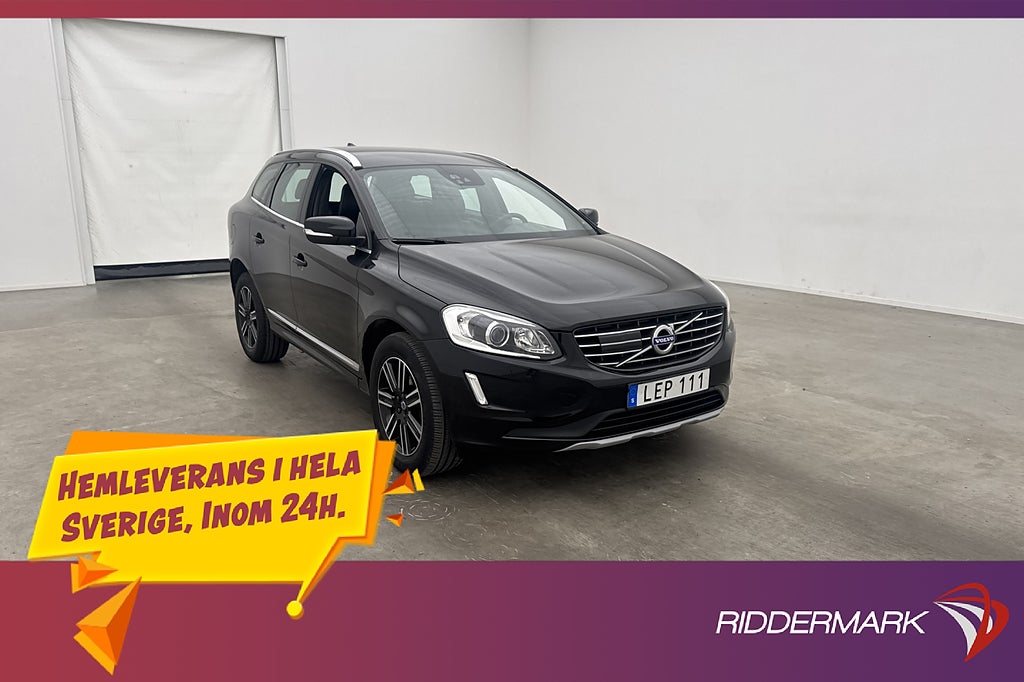 Volvo XC60 D4 AWD Summum Classic VOC Värmare Navi Skinn