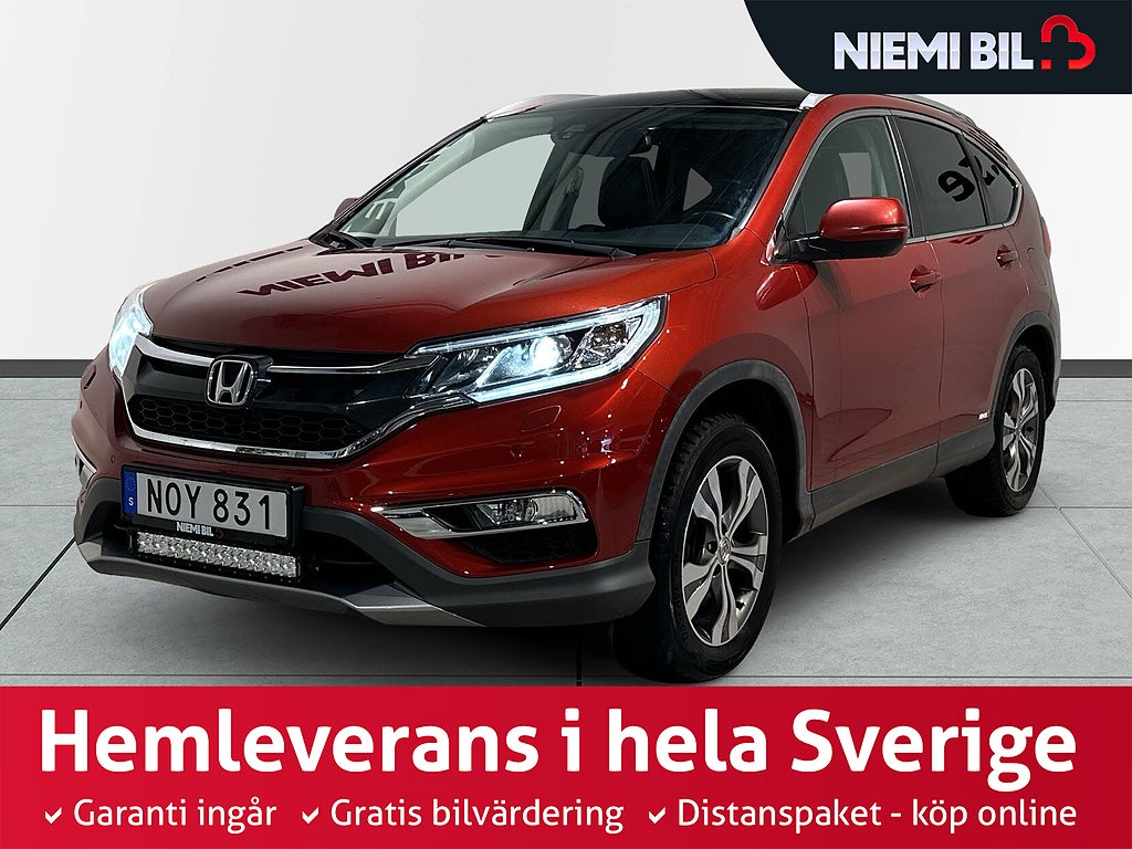 Honda CR-V 1.6 i-DTEC 4WD Executive Drag Pano GPS Kamera Mvärm
