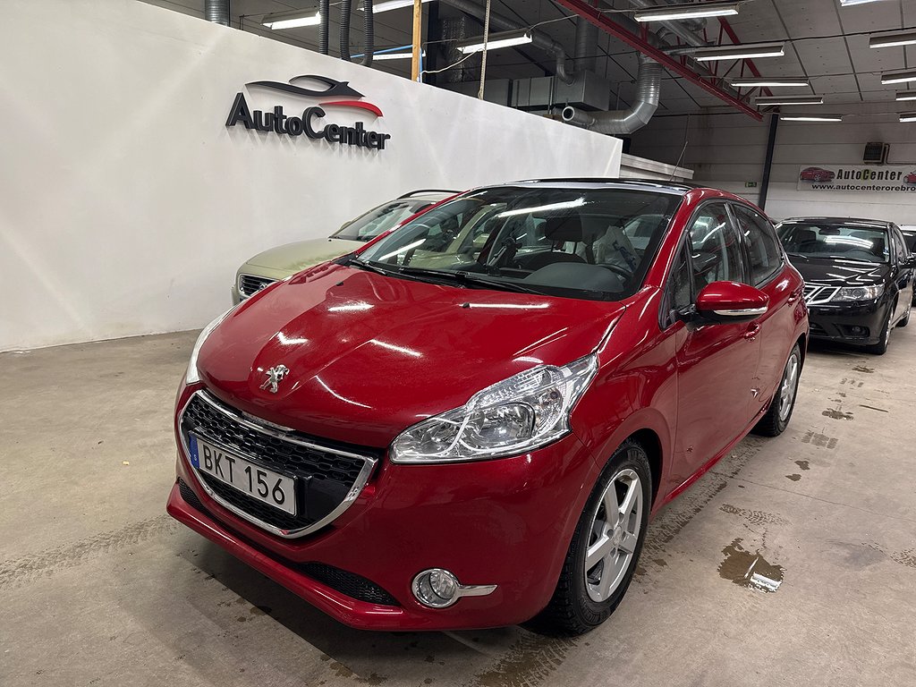 Peugeot 208 1.2 VTi Euro 5 panorama 5-dörrar 