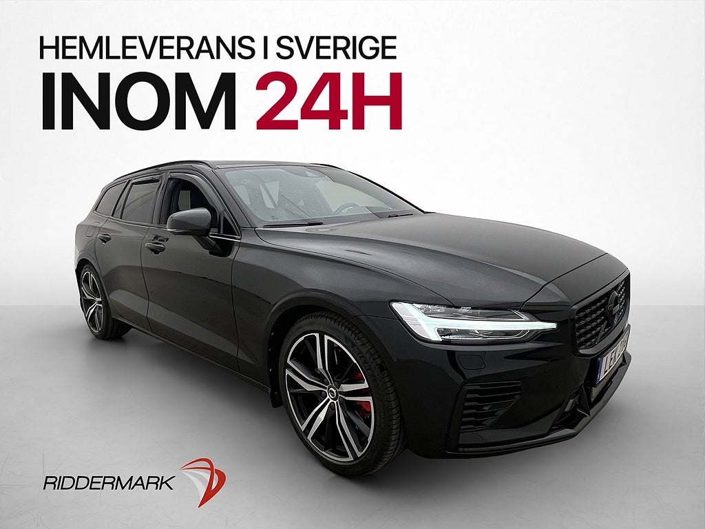 Volvo V60 T6 AWD R-Design VOC Värmare Kamera Navi Dragkrok