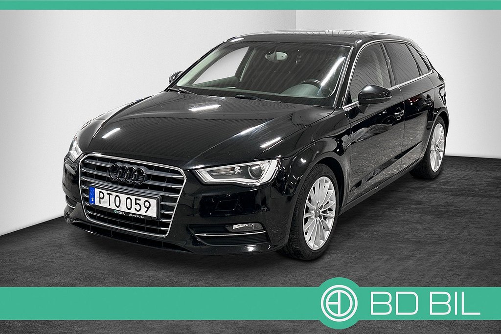 Audi A3 2.0 TDI 150HK S TRONIC BANG OLUFSEN VÄLSERVAD