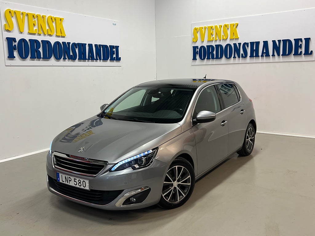 Peugeot 308 1.6 THP Allure (Panorama) (Keyless) (Endast 10.900 Mil)