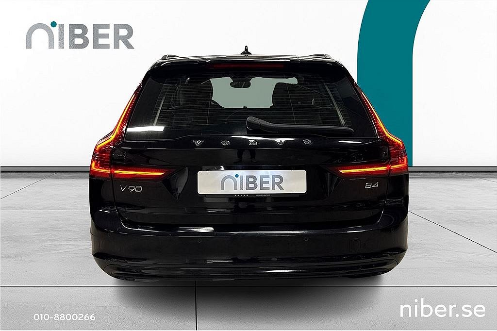 Volvo V90 B4, Läder, Elstol minne, Navi, Backkamera, 1 brukare