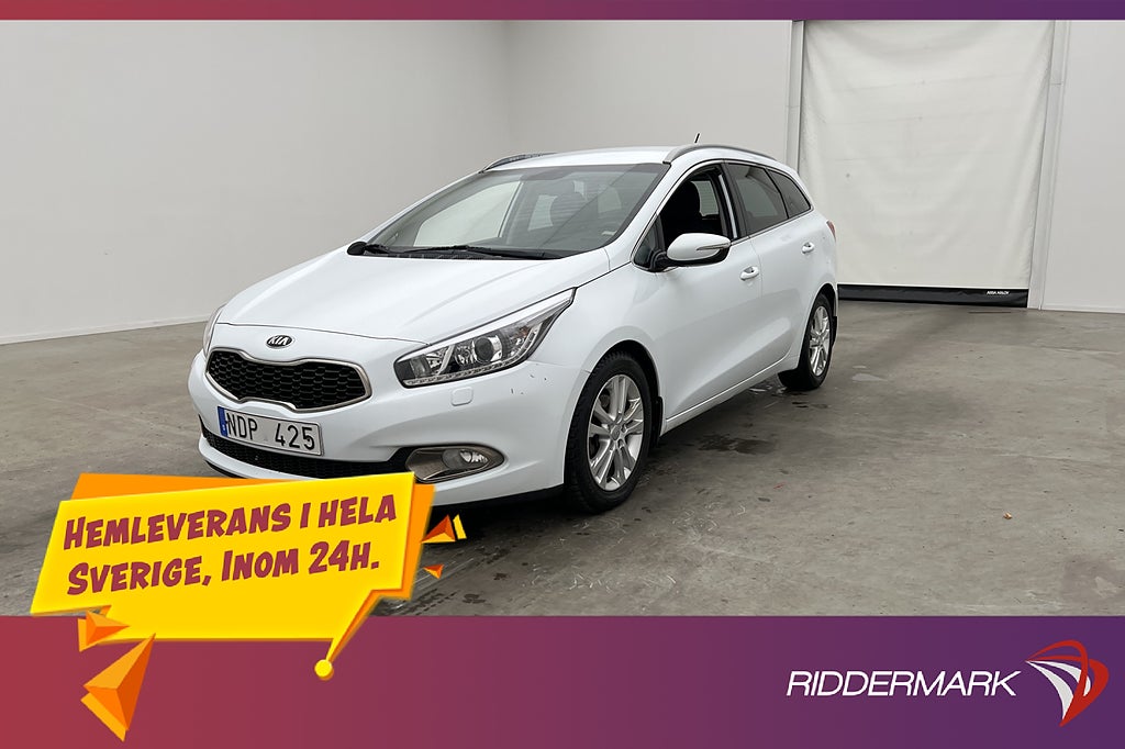 Kia Ceed SW 1.6 CRDi 128hk Comfort Drag Sensorer Rattvärme