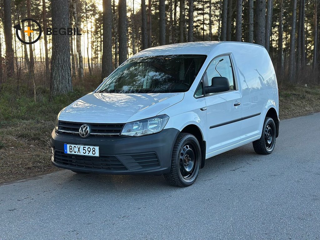 Volkswagen Caddy Skåpbil 2,0 TDI 4-Motion | OBS 3954 mil | DRAG | Värmare I Leasb