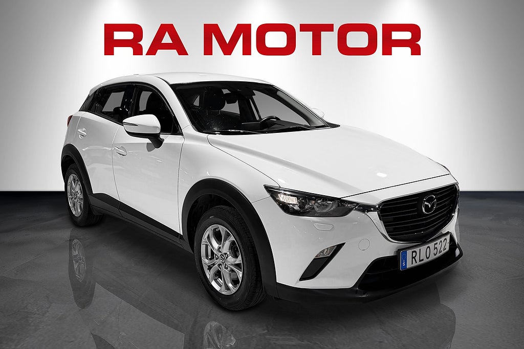 Mazda CX-3 2.0 SKYACTIV-G 121hk Core |Farthållare|Bluetooth|