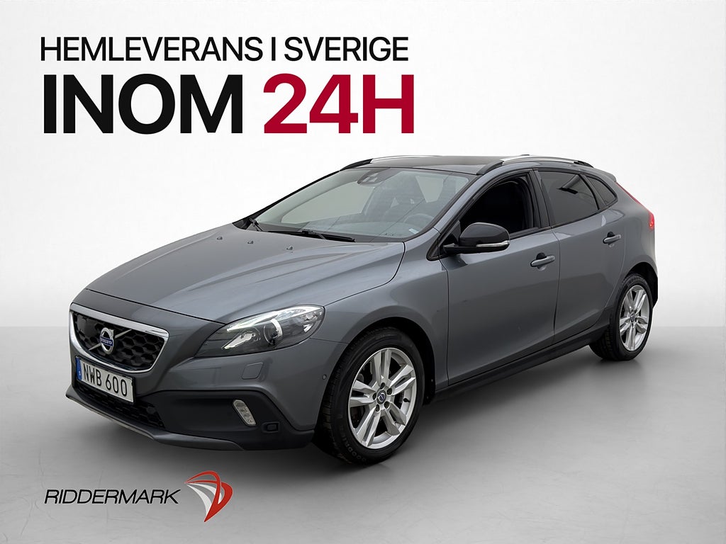 Volvo V40 Cross Country D2 Momentum Pano VOC Värmare Kamera