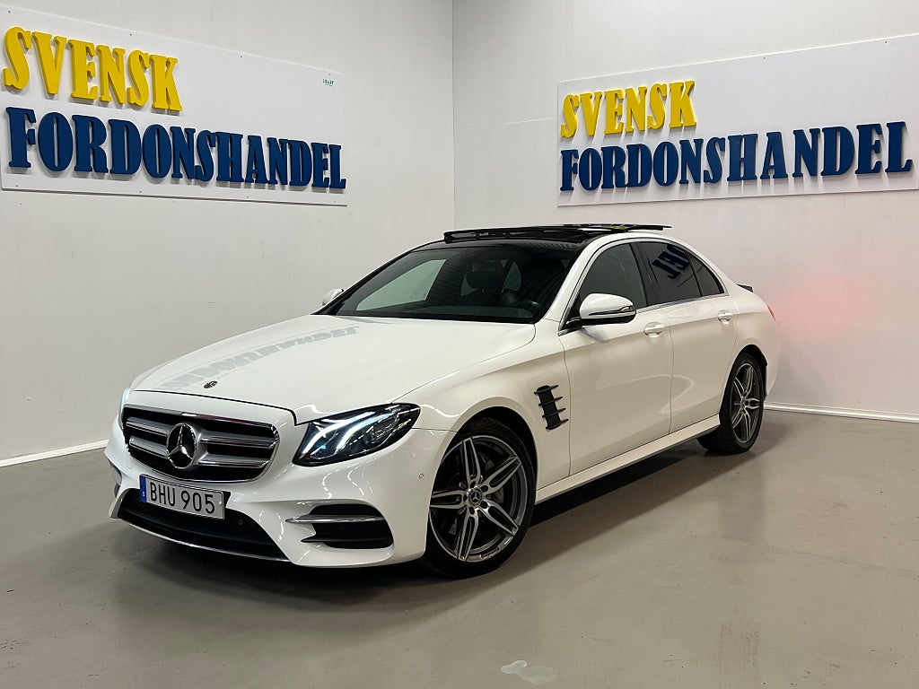 Mercedes-Benz E 220 d 4M AMG Line Pano Widescreen Burmester Drag 360°