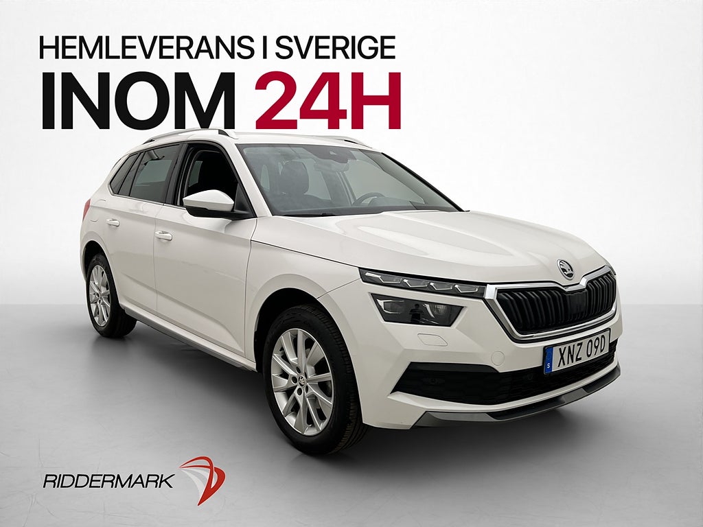 Skoda Kamiq 1.0 TSI 110hk Style Kamera CarPlay Drag Adaptiv