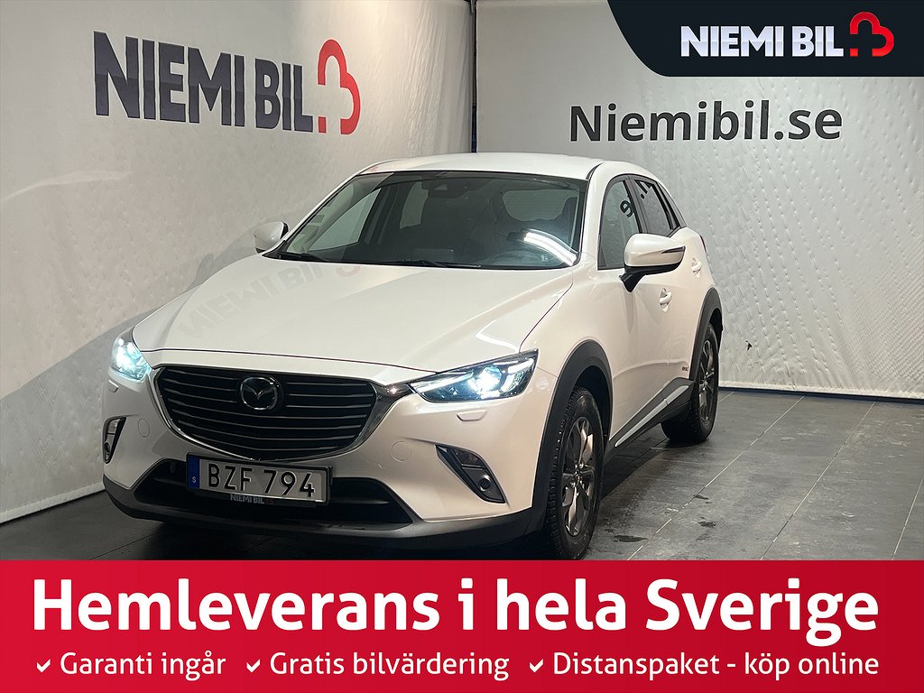 Mazda CX-3 2.0 AWD Optimum-Paket Backkamera Bose-Ljud Skinn