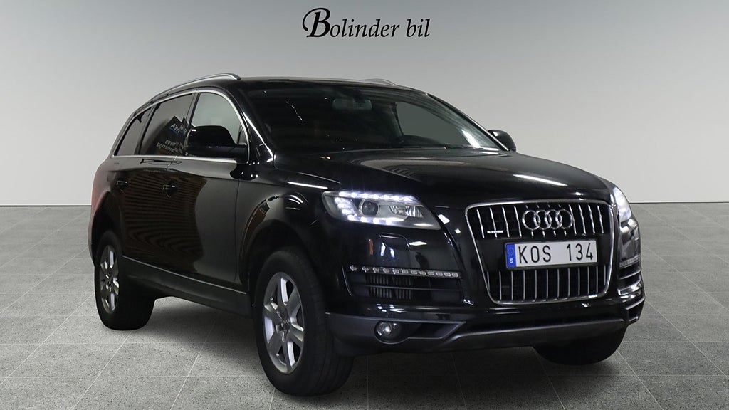 Audi Q7 3.0 TDI V6 DPF quattro TipTronic 7-SITS BES SERV M-VÄRM
