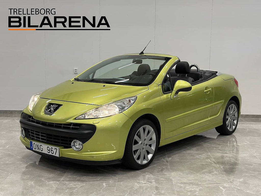 Peugeot 207 CC 1.6 VTi Manuell, 120hk