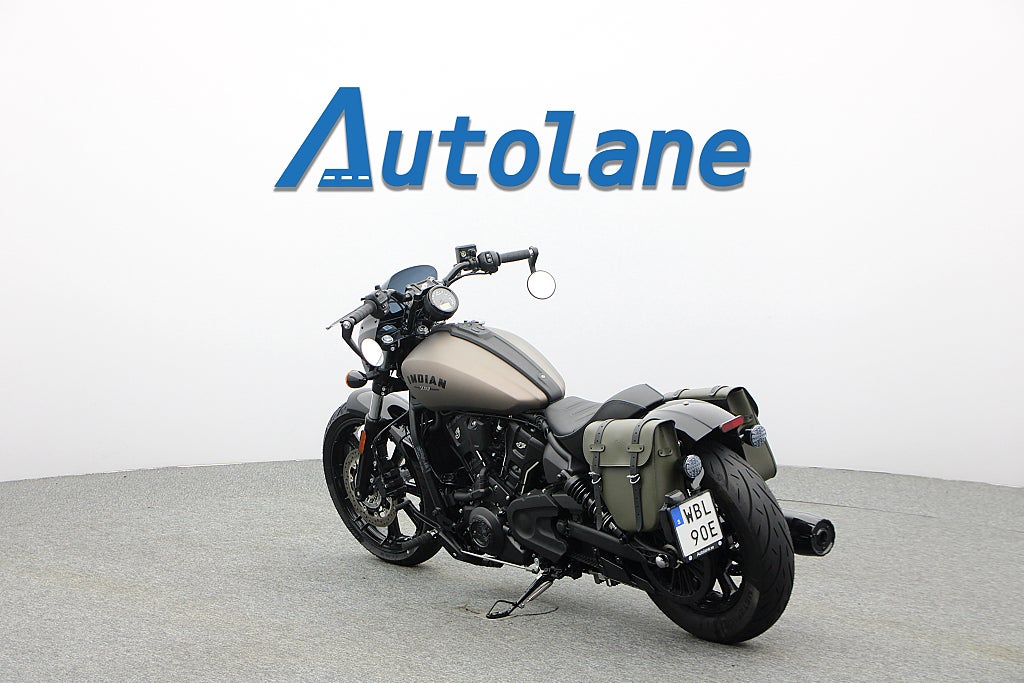Indian Scout Sport Limited *Sidoväskor Farthållare Nyservad