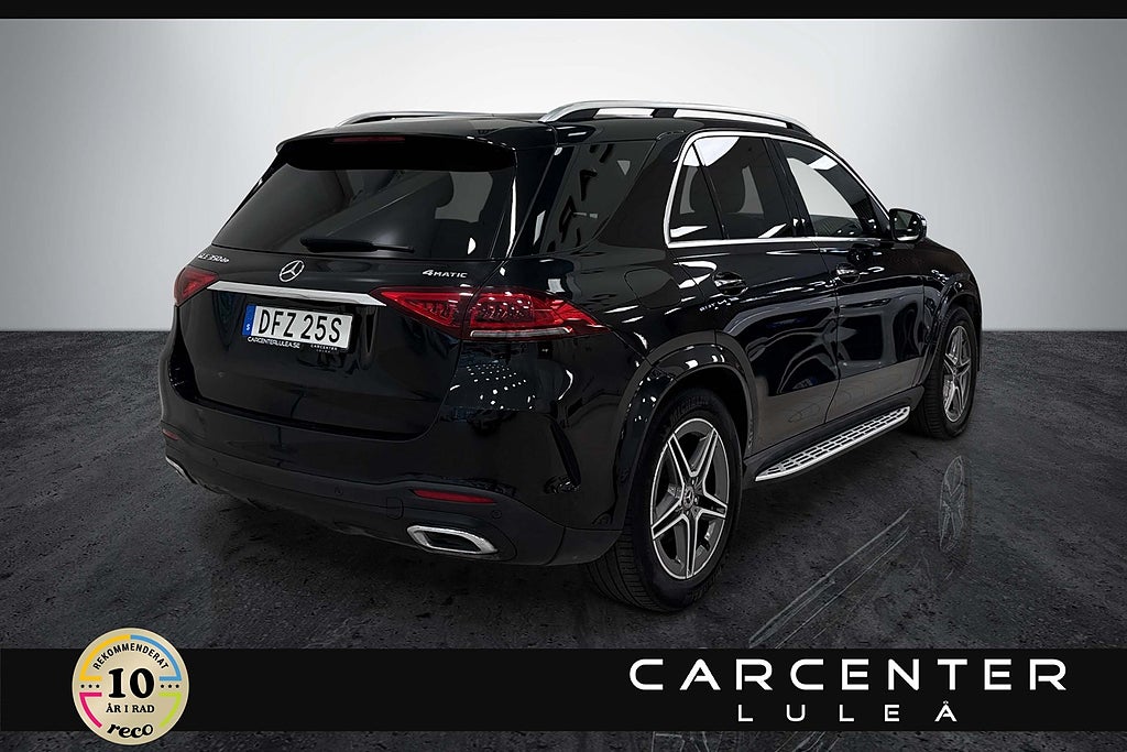 Mercedes-Benz GLE 350 de 4MATIC 9G-T AMG Line Pano/HuD/Ambient/El-Stolar