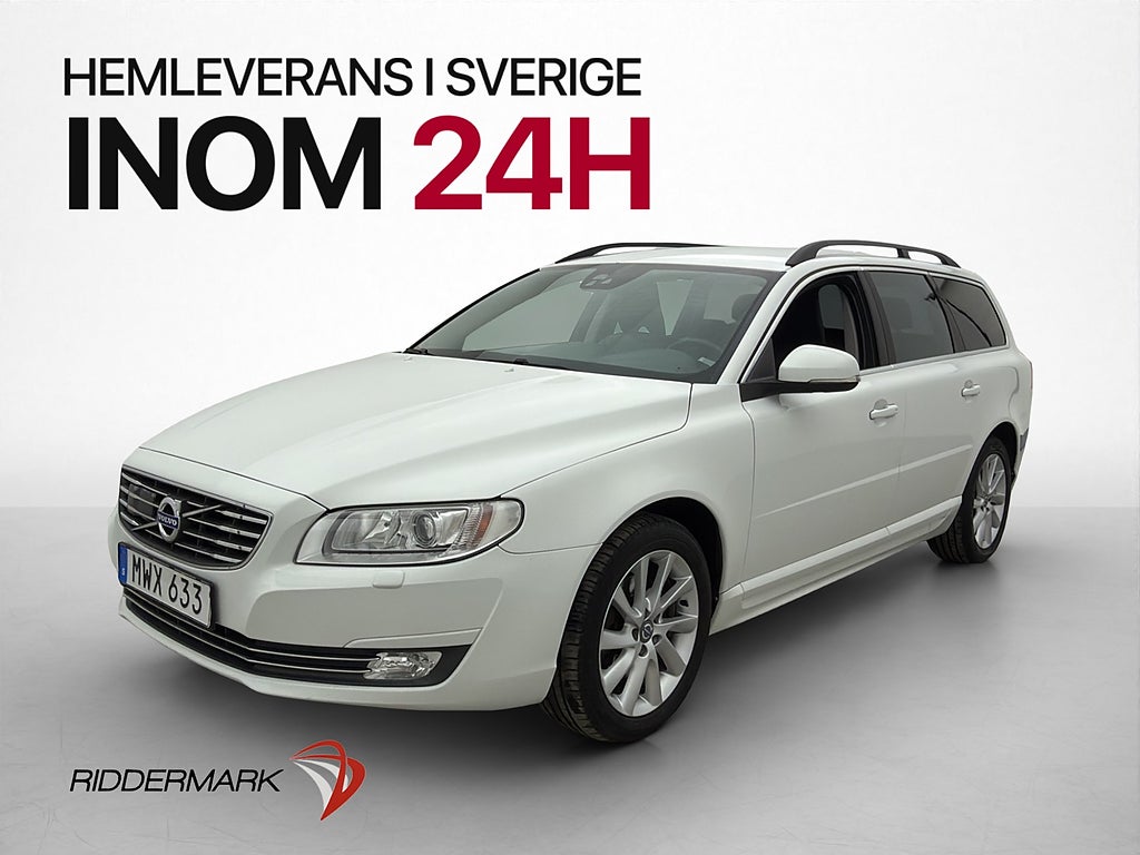 Volvo V70 D4 Classic Värmare Drag Halvskinn P-Sensorer