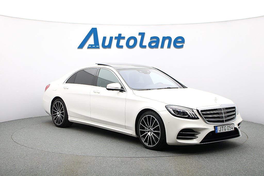Mercedes-Benz S 400 d 4M L AMG Plus, Pano, 360°, Burmester 340hk