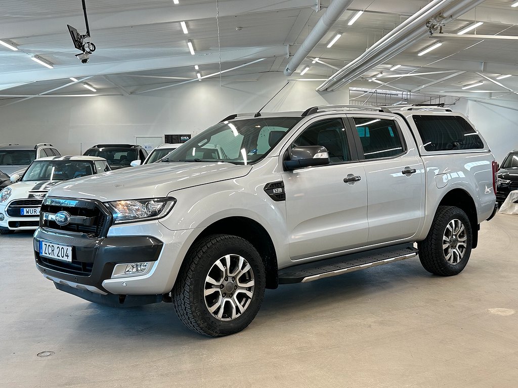 Ford Ranger Dubbelhytt 3.2 TDCi 4x4 WILDTRAK KÅPA MOMS EU6