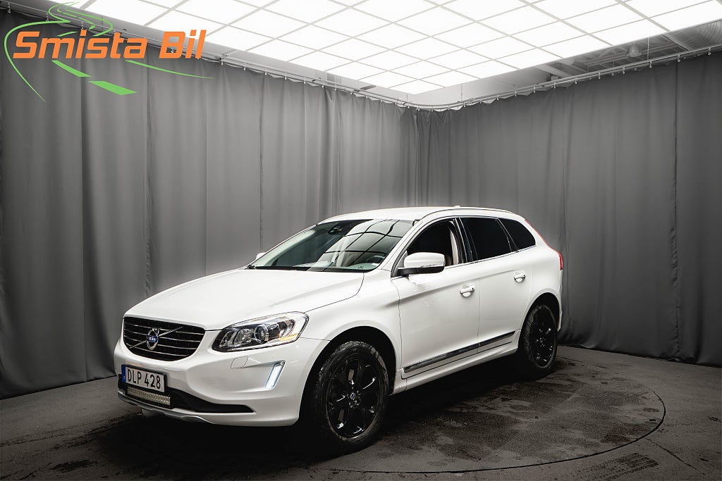 Volvo XC60 D4 AWD SUMMUM LÄDER DRAG ELSTOL D-VÄRM VÄLSERVAD 181hk