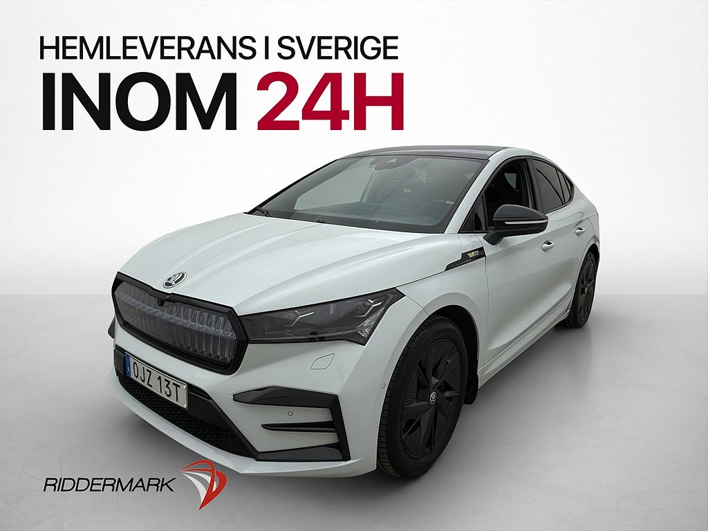 Skoda Enyaq Coupé RS AWD Pano 360° Värmare Skinn Drag