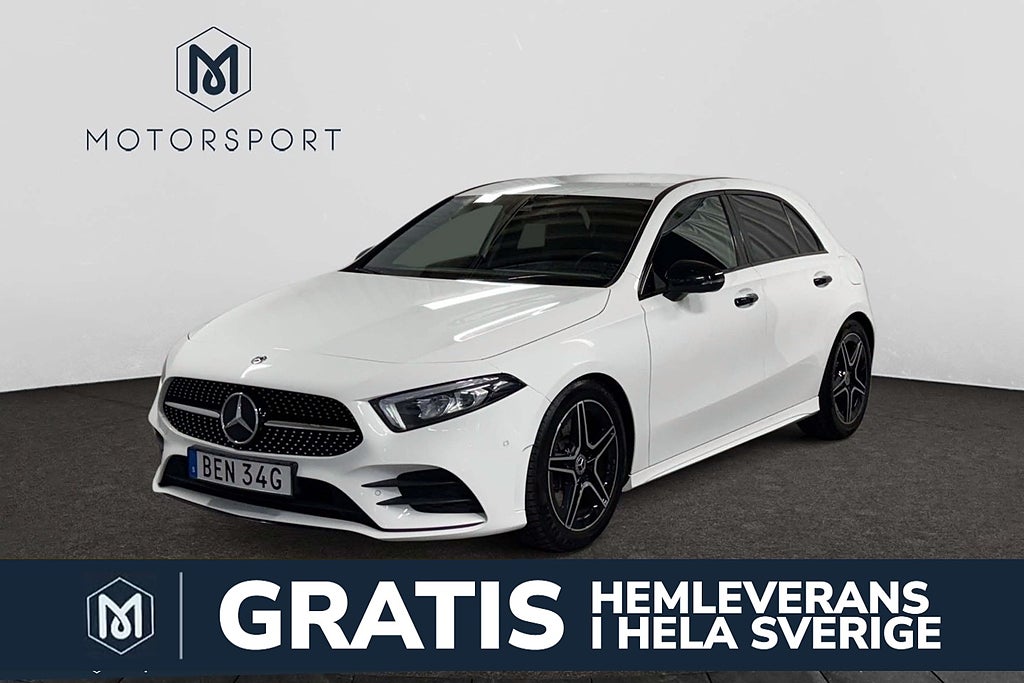 Mercedes-Benz A 250 AMG Sport Nightpackage Navi Widescreen B-kam Carplay