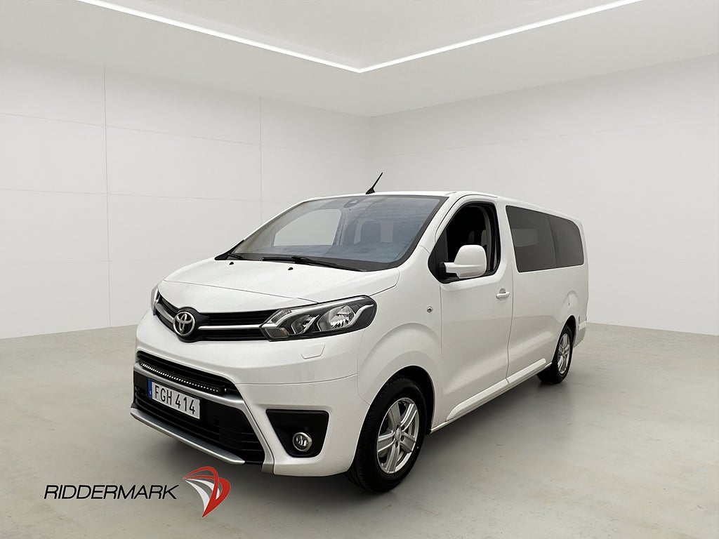 Toyota Proace Verso Extra Lång M/K-Värm PDC Drag HUD 9-Sit