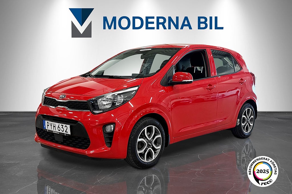 Kia Picanto 1.0 MPI 67hk GLS Euro 6 B-kamera Apple CarPlay Nyservad