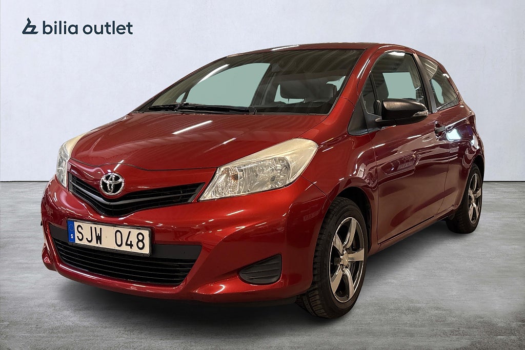 Toyota Yaris 3-dr 1.0 VVT-i Life 69hk Motorvärm