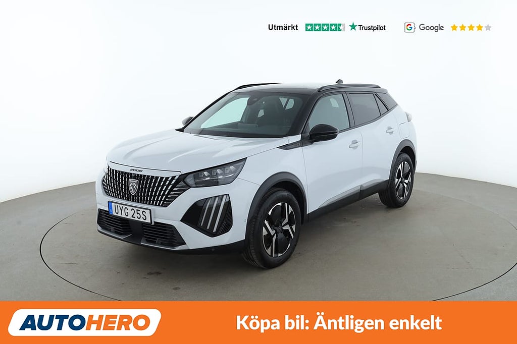 Peugeot 2008 1.2 PureTech 130 GT / Backkamera, Dragkrok