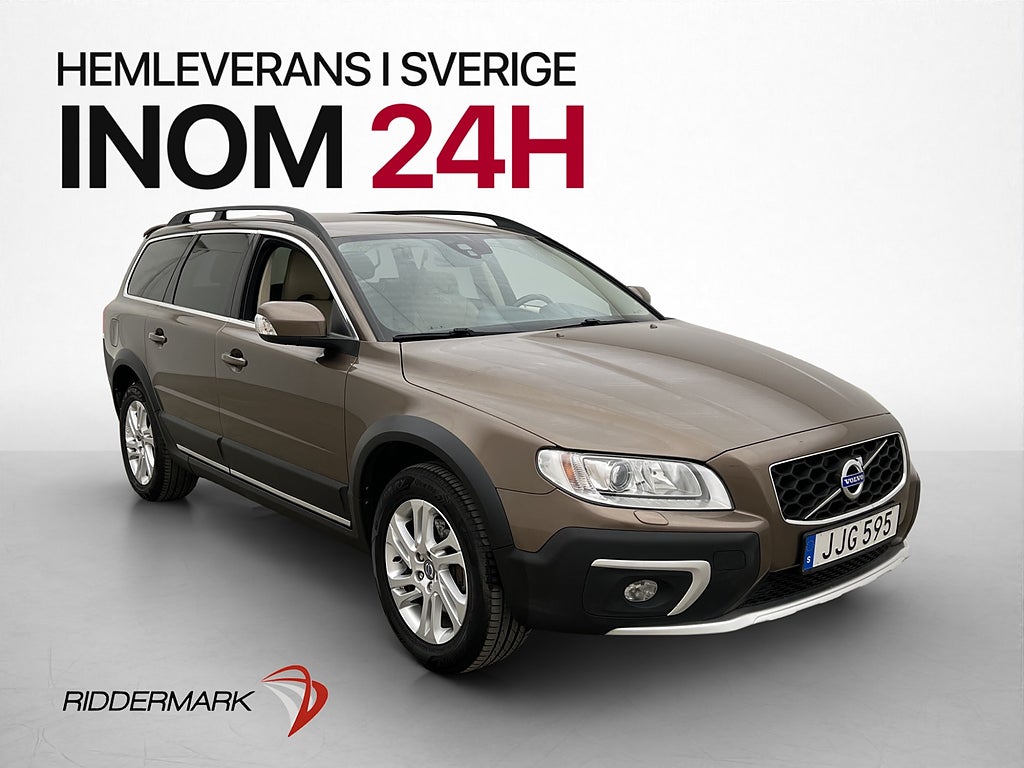 Volvo XC70 D4 AWD Momentum VOC Dragkrok Skinn Rattvärme