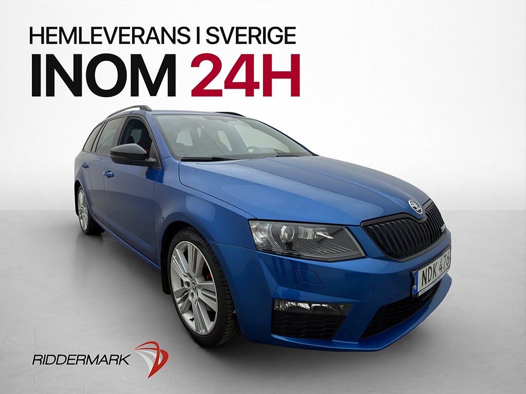 Skoda Octavia 2.0 TDI 4x4 RS Värmare Canton Läder Navi