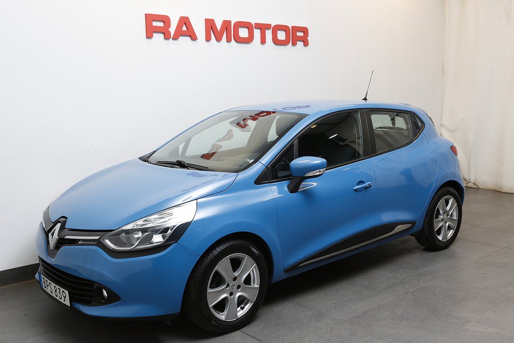 Renault Clio 0,9 TCe 90hk Dynamique 5D Navi 2015
